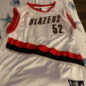 Nba youth large Portland Trailblazers Greg oden jersey